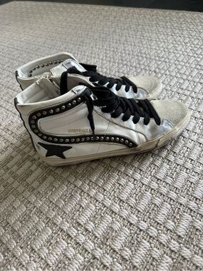 Golden Goose Slide Sneakers with Studs Size 37